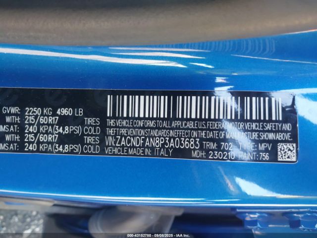 2023 DODGE HORNET ZACNDFAN8P3A03683 Photo 8