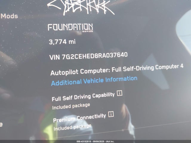 Tesla Cybertruck 2024 7G2CEHED8RA037640 Image 9