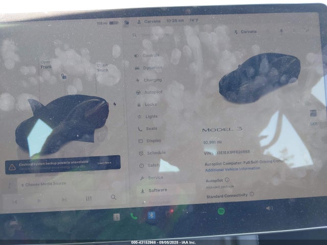 2023 TESLA MODEL 3 5YJ3E1EA1PF626688 Photo 6