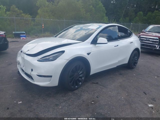 2022 TESLA MODEL Y 7SAYGDEF6NF467907 Photo 1
