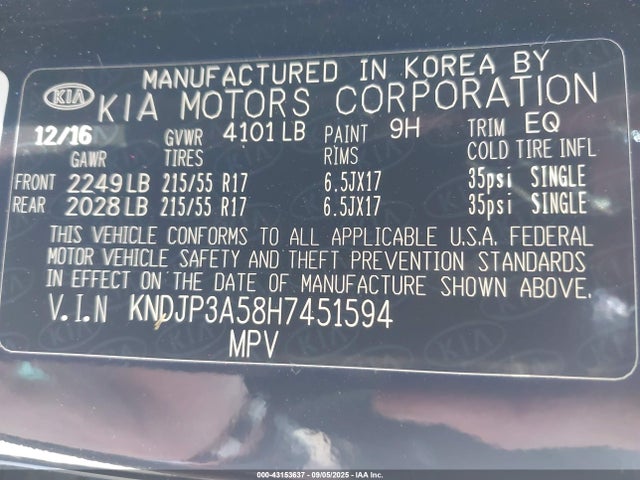 KNDJP3A58H7451594 KIA gdi