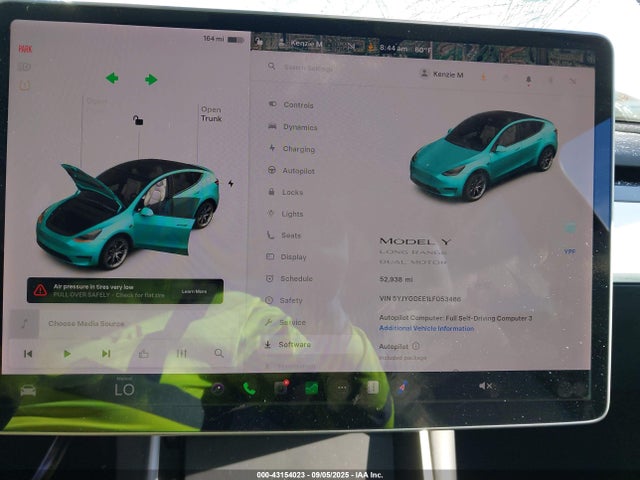 2020 TESLA MODEL Y 5YJYGDEE1LF053466 Photo 6