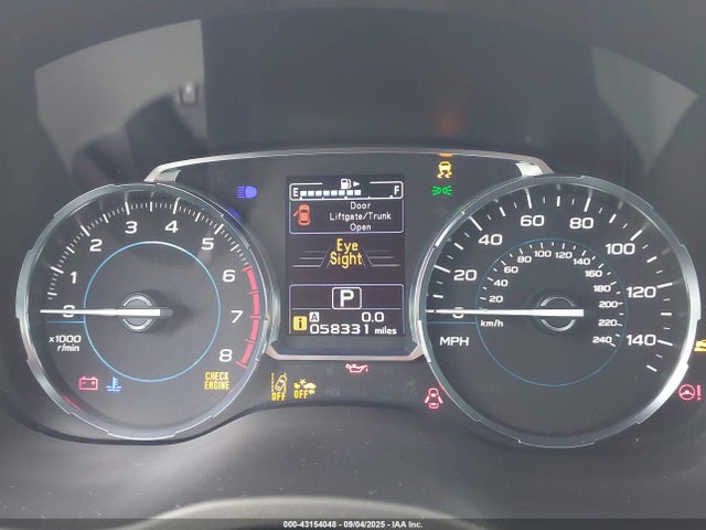 JF2SJAGC6JH411578 Subaru naturally aspirated u5