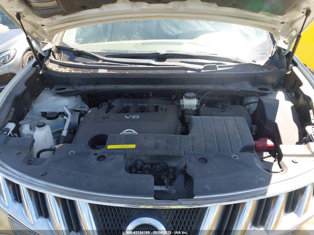 Продаж на аукціоні авто 2010 Nissan Murano Sl, vin: JN8AZ1MU2AW008116, номер лоту: 43154169
