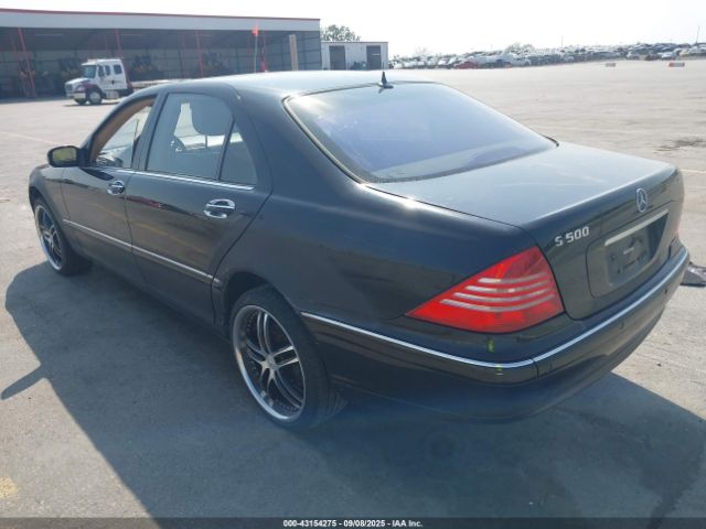 2001 MERCEDES-BENZ S 500 WDBNG75J81A135426 Photo 2