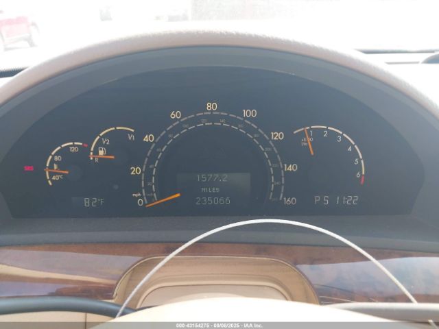 2001 MERCEDES-BENZ S 500 WDBNG75J81A135426 Photo 6