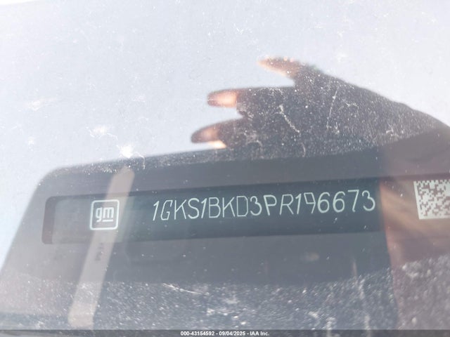 1GKS1BKD3PR196673 GMC l84