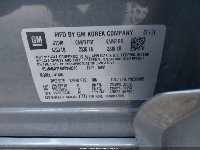 2022 BUICK ENCORE GX KL4MMDSL6NB048516 Photo 8