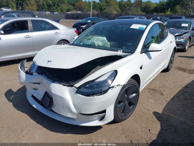2022 TESLA MODEL 3 5YJ3E1EB6NF117458 Photo 1