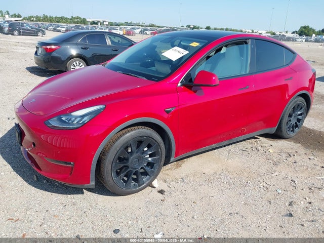 2021 TESLA MODEL Y 5YJYGDED0MF124665 Photo 1