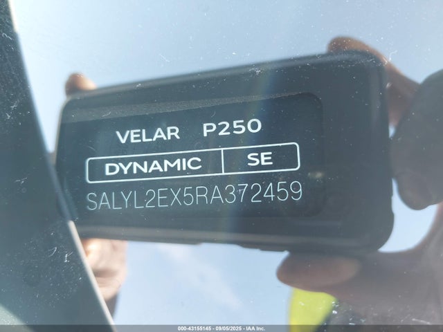 SALYL2EX5RA372459 Land Rover aj20-p
