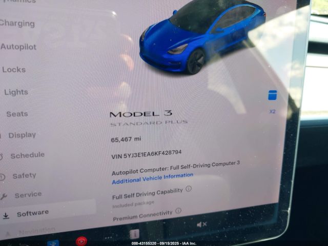 2019 TESLA MODEL 3 5YJ3E1EA6KF428794 Photo 6