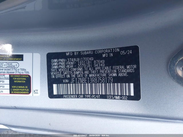 JF1ZNBE13R8758179 Toyota na