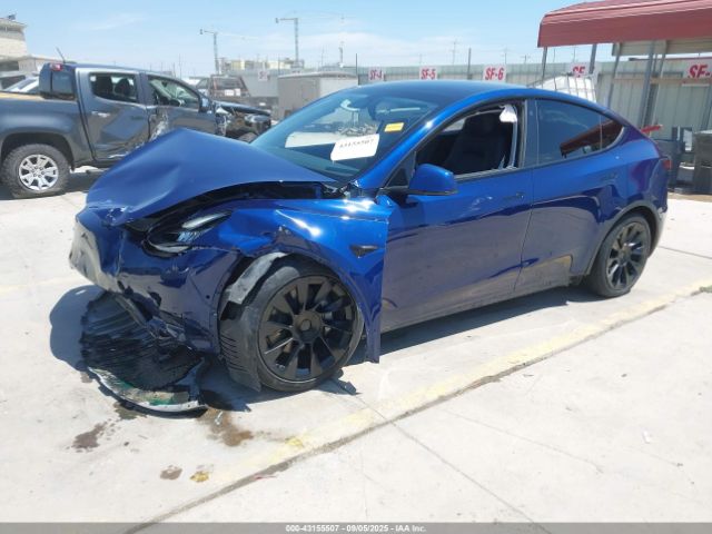 2021 TESLA MODEL Y 5YJYGDEE3MF196663 Photo 1