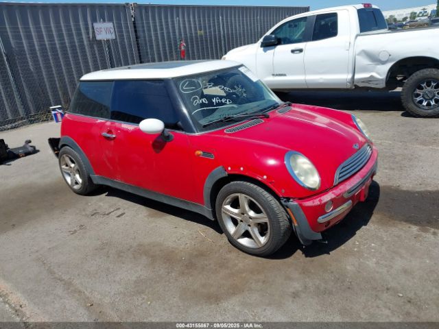2003 MINI COOPER WMWRC33423TE15239