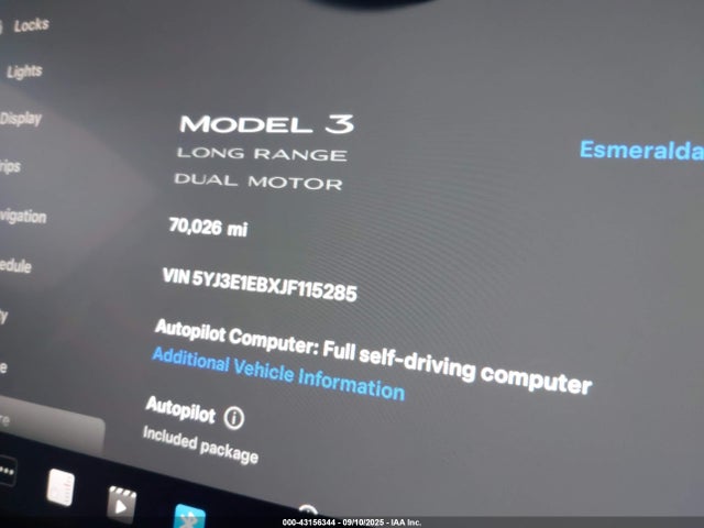 2018 TESLA MODEL 3 5YJ3E1EBXJF115285 Photo 6