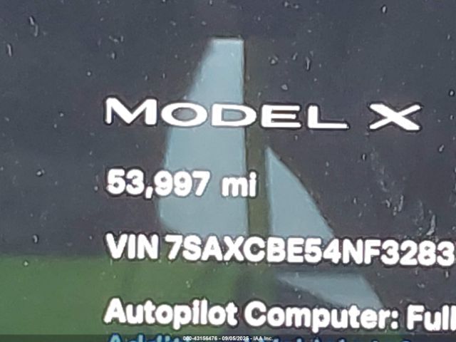 2022 TESLA MODEL X 7SAXCBE54NF328359 Photo 6