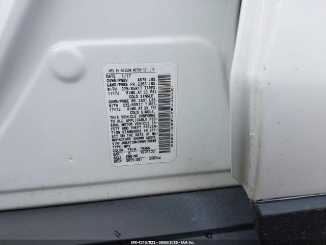 2017 NISSAN ROGUE JN8AT2MV2HW015898 Photo 8