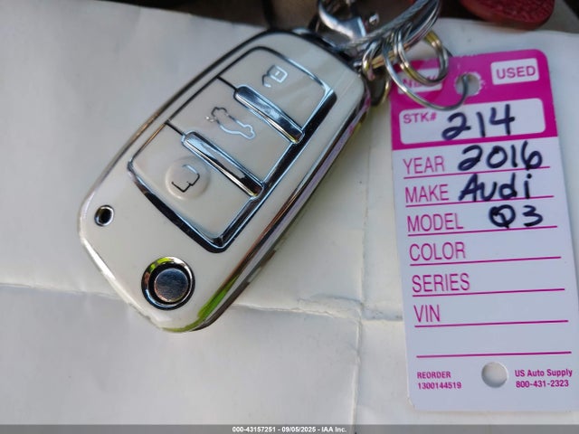 2016 AUDI Q3 WA1GFCFS3GR021660 Photo 10