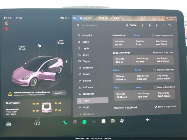 2023 TESLA MODEL 3 5YJ3E1EA2PF575556 Photo 6