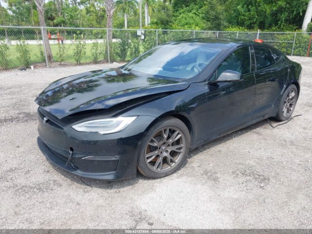 2021 TESLA MODEL S 5YJSA1E68MF453413 Photo 1