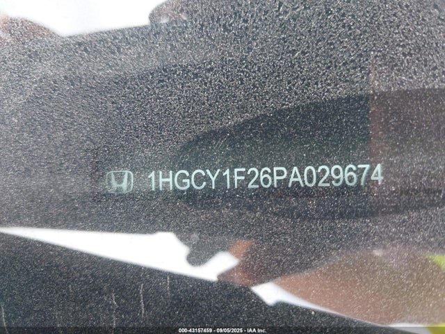 1HGCY1F26PA029674 Honda l15be