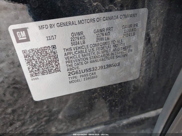 2018 CADILLAC XTS 2G61U5S32J9138503 Photo 8