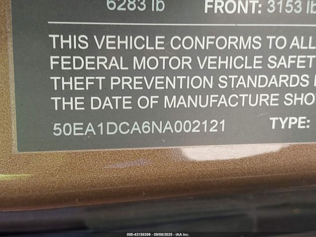 2022 LUCID AIR 50EA1DCA6NA002121 Photo 8