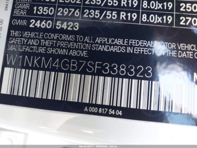 2025 MERCEDES-BENZ GLC 300 W1NKM4GB7SF338323 Photo 8