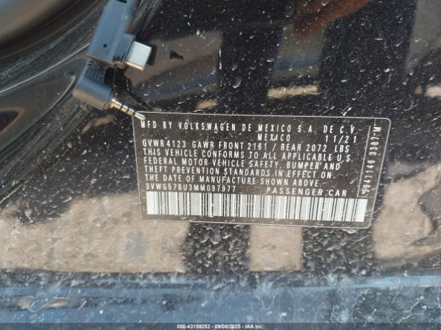 2021 VOLKSWAGEN JETTA 3VWG57BU3MM097977 Photo 8