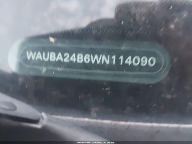 1998 AUDI A6 WAUBA24B6WN114090 Photo 8