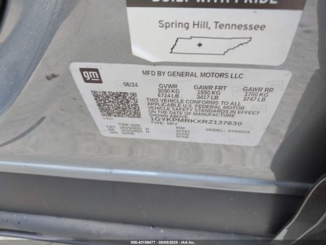 2024 CADILLAC LYRIQ 1GYKPMRKXRZ137630 Photo 8