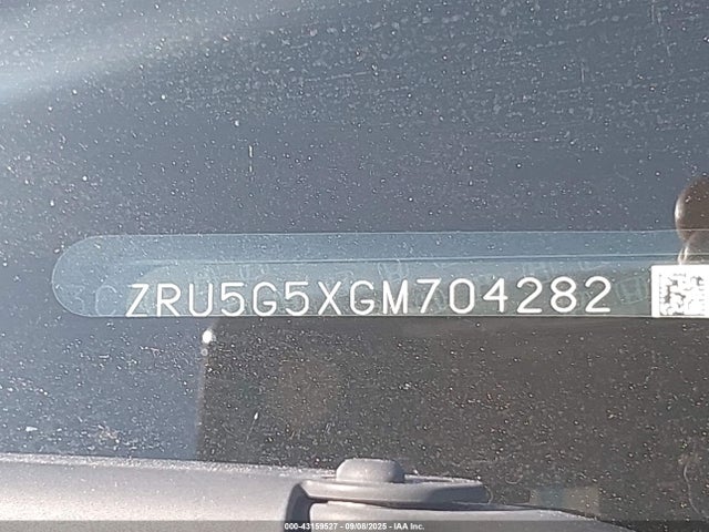 3CZRU5G5XGM704282 Honda r18z9