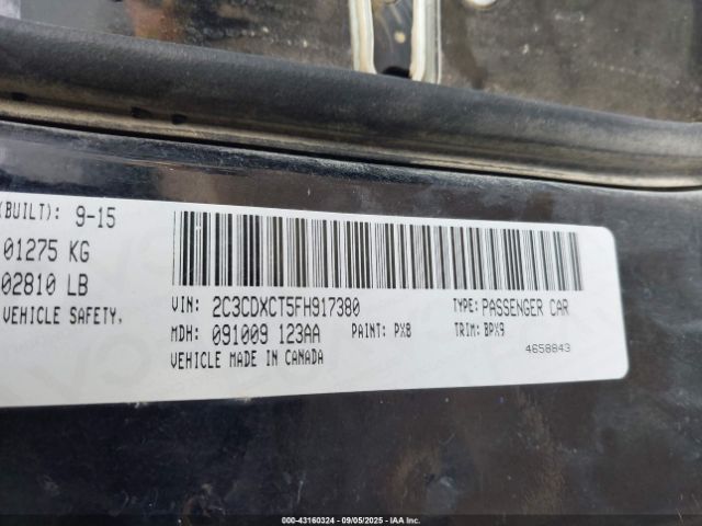 2015 DODGE CHARGER 2C3CDXCT5FH917380 Photo 8