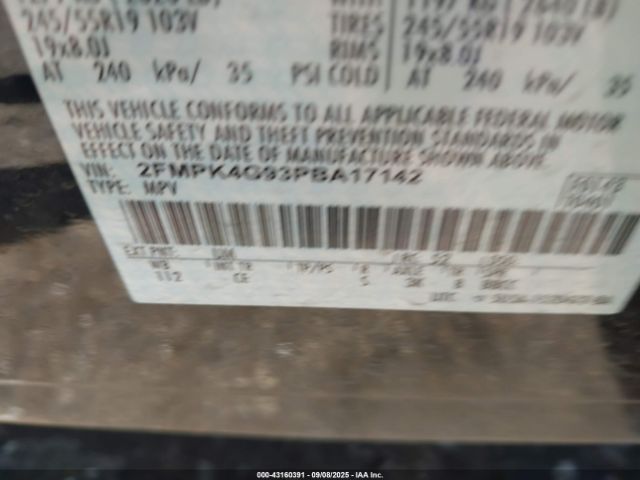2023 FORD EDGE 2FMPK4G93PBA17142 Photo 8