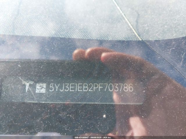 2023 TESLA MODEL 3 5YJ3E1EB2PF703786 Photo 8