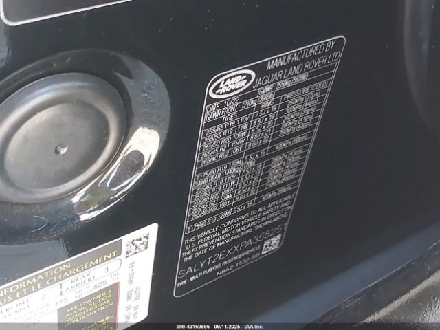 2023 LAND ROVER RANGE ROVER VELAR SALYT2EXXPA355251 Photo 8