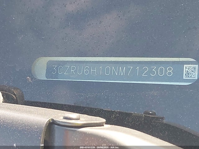 3CZRU6H10NM712308 Honda Hr-v Awd Sport