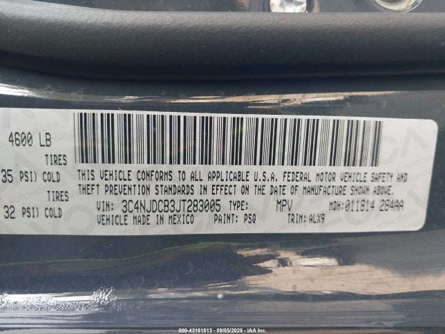 Jeep Compass 2018 3C4NJDCB3JT283005 Image 9