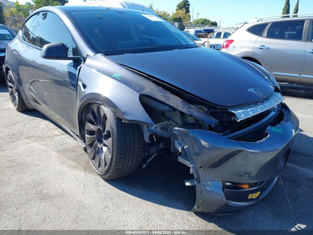 2022 TESLA MODEL Y 7SAYGDEF6NF337139
