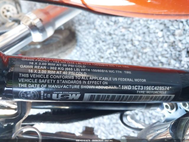 2014 HARLEY-DAVIDSON XL1200 1HD1CT319EC428574 Photo 9