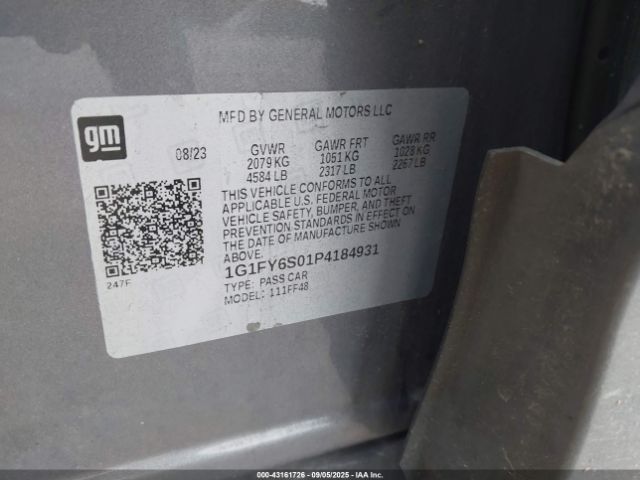 2023 CHEVROLET BOLT EUV 1G1FY6S01P4184931 Photo 8