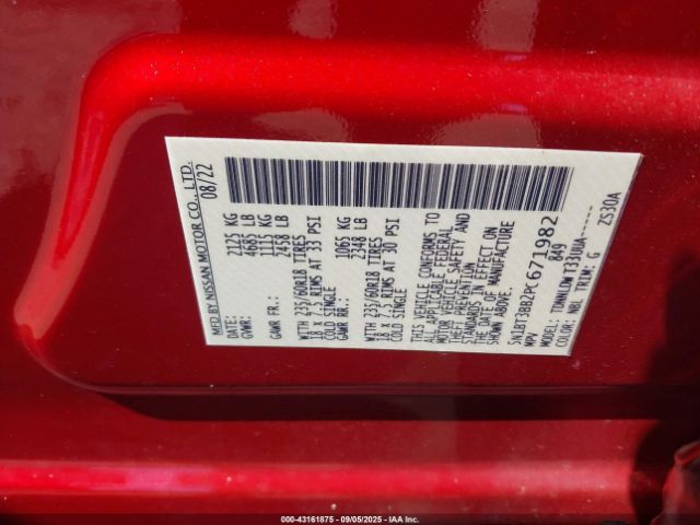 2023 NISSAN ROGUE 5N1BT3BB2PC671982 Photo 8