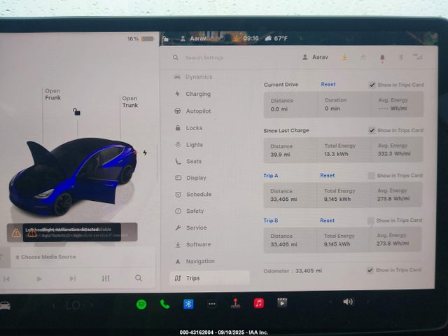 2023 TESLA MODEL 3 5YJ3E1EC7PF551058 Photo 6
