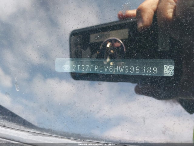 2T3ZFREV6HW396389 Toyota 2ar-fe