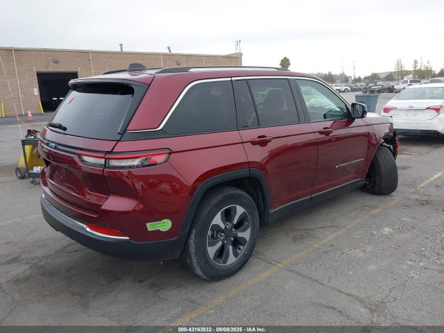 Aukcja sprzedaży 2022 Jeep Grand Cherokee 4xe Limited 4x4, vin: 1C4RJYB69N8760084, numer aukcji: 43162832