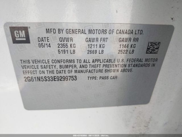 2014 CADILLAC XTS 2G61N5S33E9299753 Photo 8