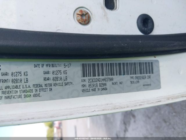 2017 DODGE CHALLENGER 2C3CDZAG1HH637900 Photo 8