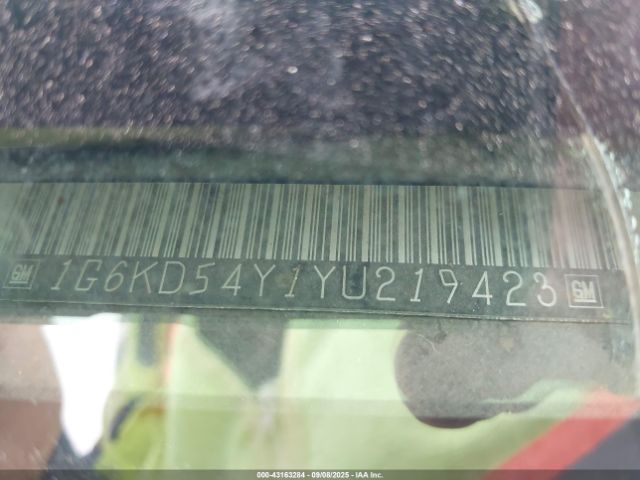 2000 CADILLAC DEVILLE 1G6KD54Y1YU219423 Photo 8