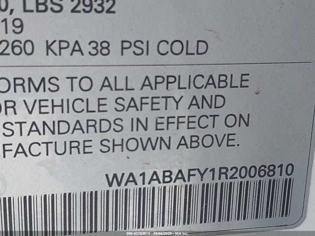 2024 AUDI Q5 WA1ABAFY1R2006810 Photo 8